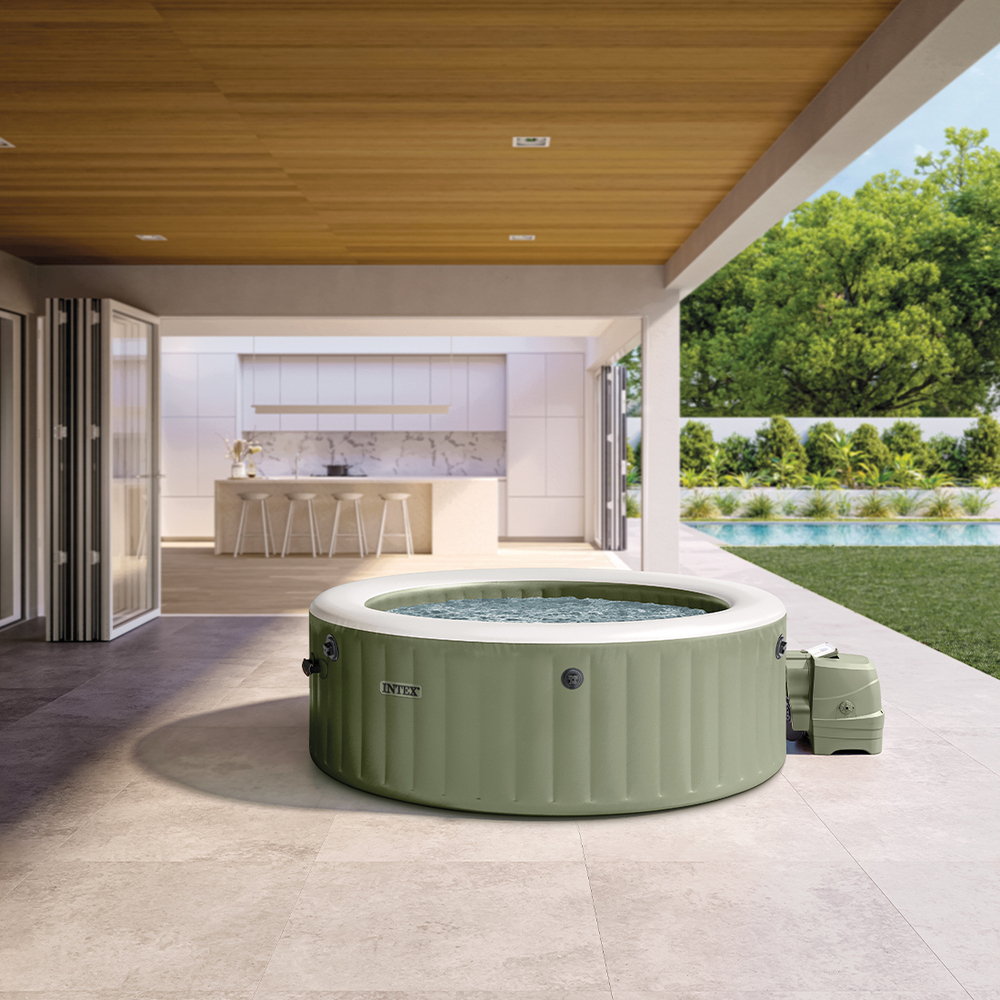 Спа Гідромасаж INTEX Bubble Massage | 4 осіб