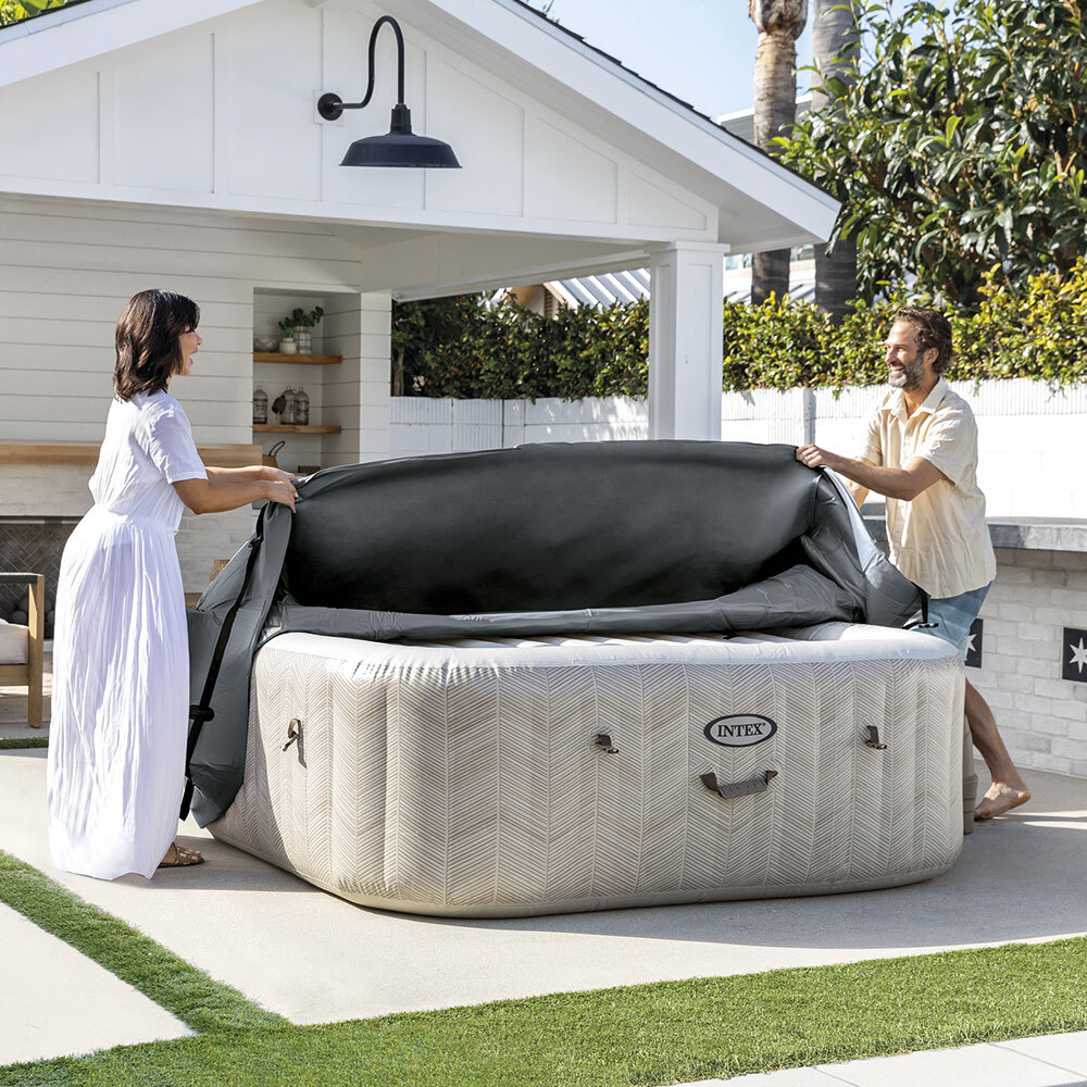 Теплозберігаюче покриття для квадратного Спа на 4 осіб