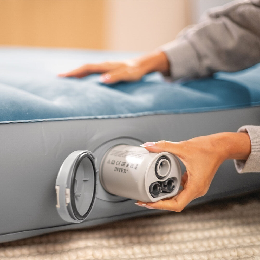 Односпальне надувне ліжко INTEX Prestige Downy