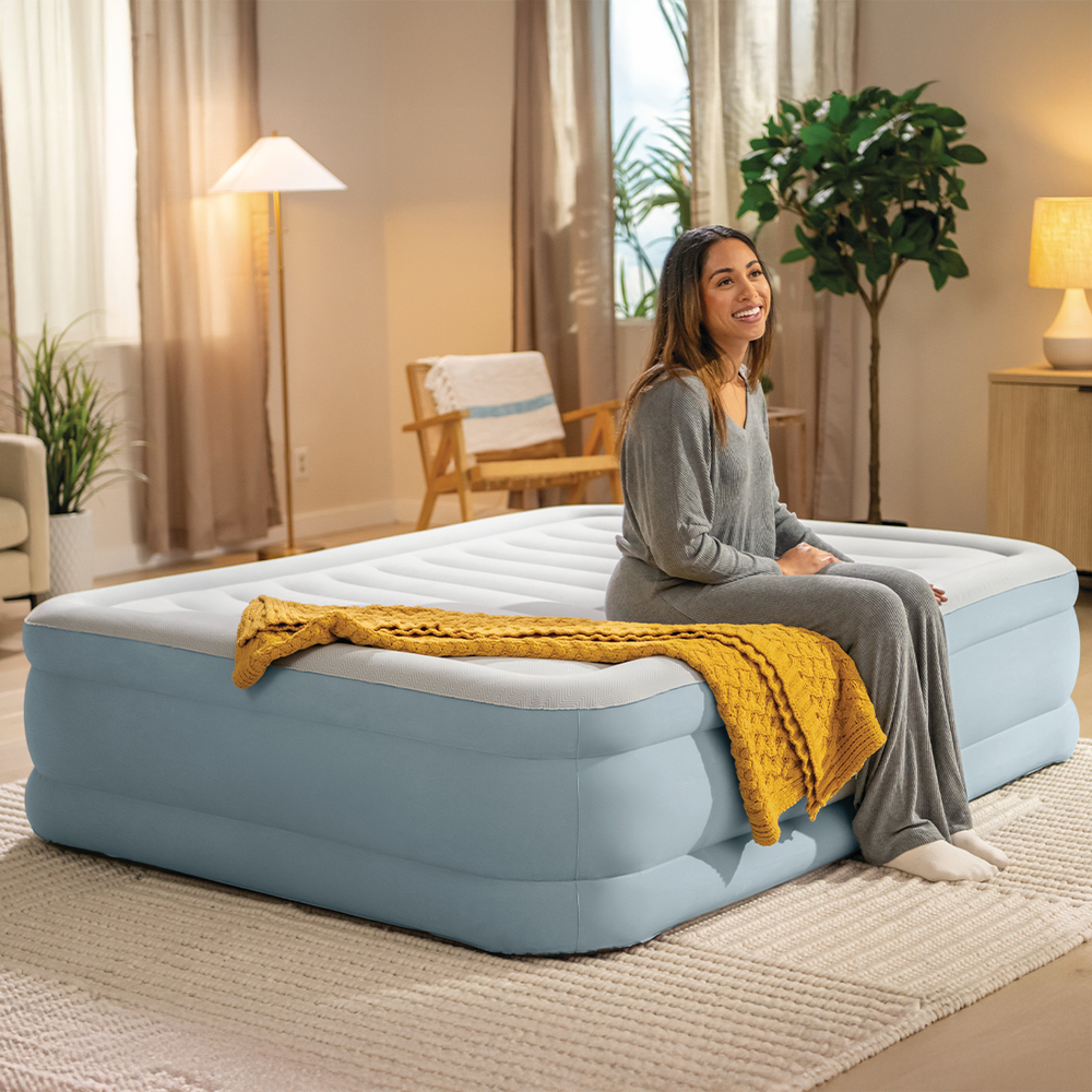 Двоспальне надувне ліжко INTEX Trend Premium Comfort